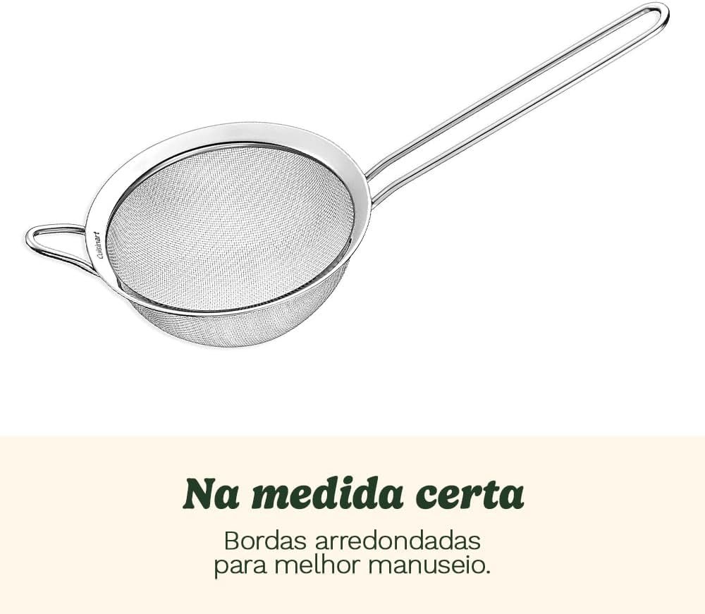 Cuisinart Mesh Strainers, 3 Count (Pack of 1) Set, CTG-00-3MS Silver - Image 4