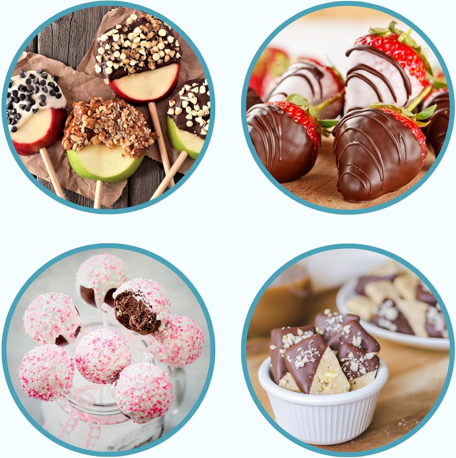 Nostalgia Electric Fondue Party Set – 10 oz Melting Pot, 4 Roasting Forks, & Detachable Serving Tray – Melted Cheese, Chocolate, or Dessert – Perfect for Gifts, Parties, Date Night – Black - Image 8