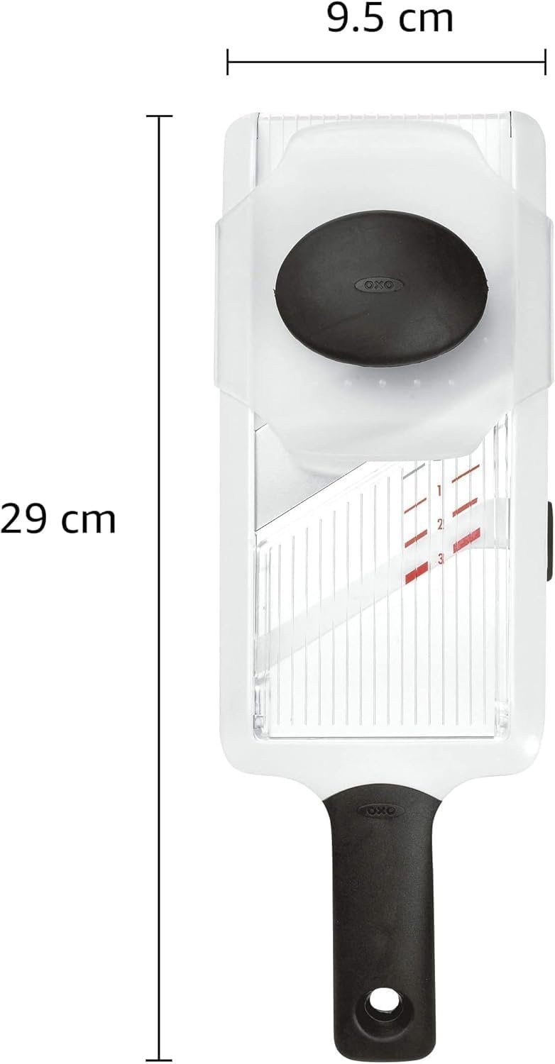 OXO Good Grips Handheld Mandoline Slicer for Kitchen, Adjustable Vegetable Slicer - Image 10