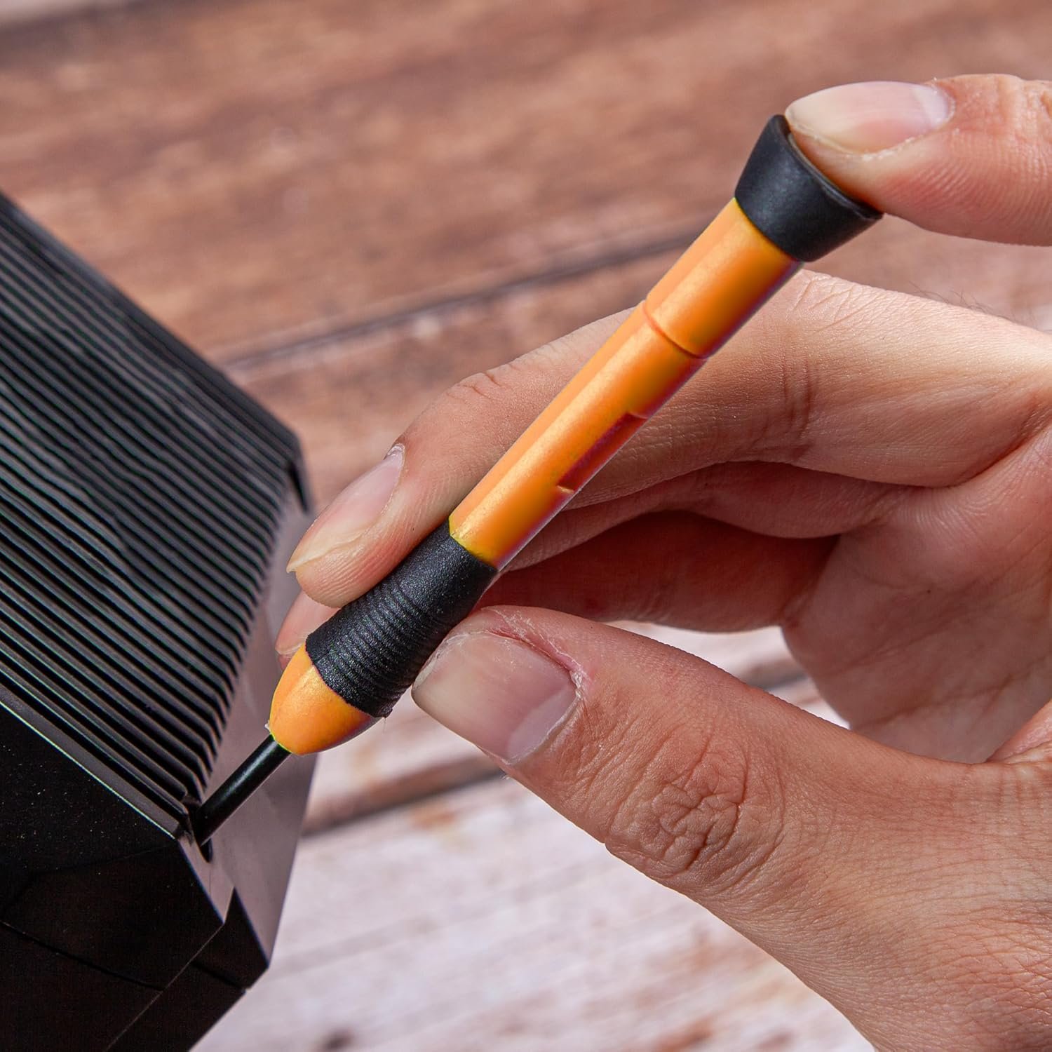 CARTMAN 39 Piece Tool Set General Household Hand Kit with Plastic Toolbox Storage Case Orange - Image 7