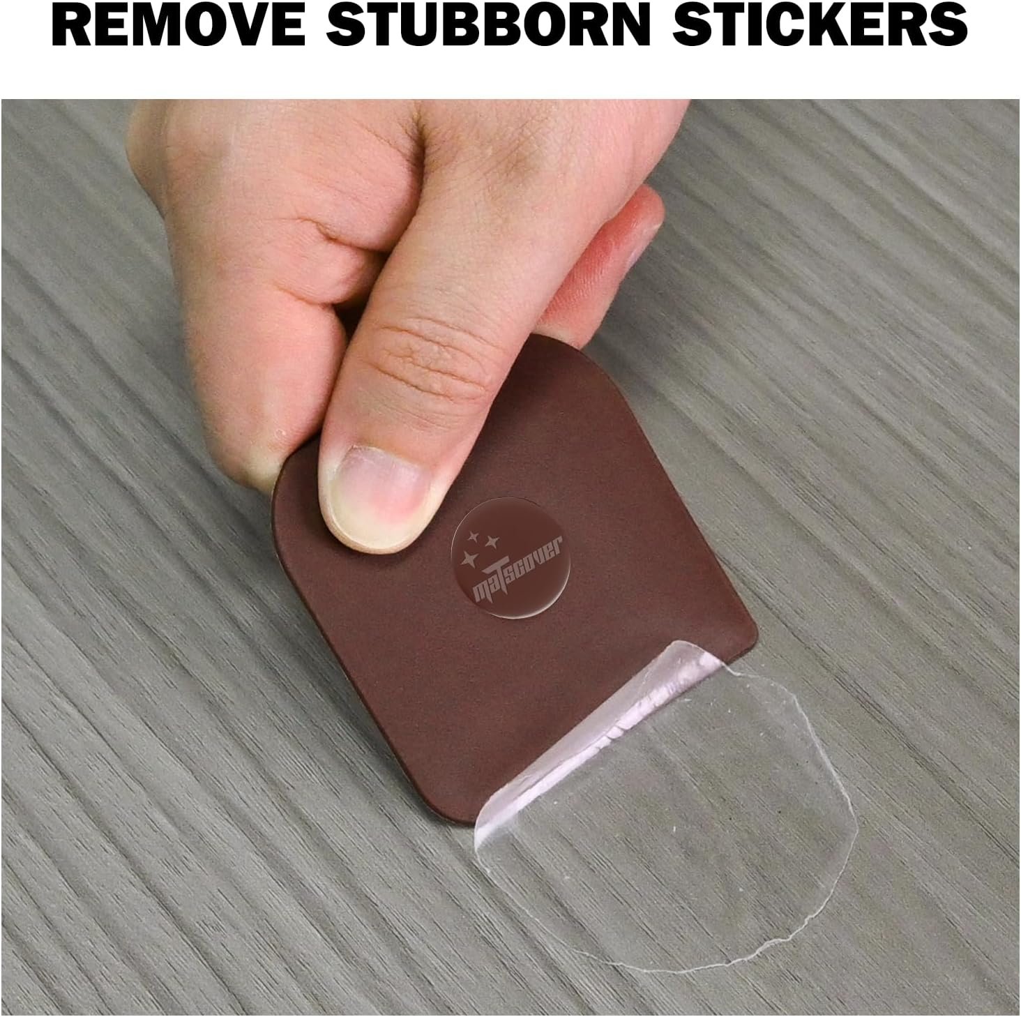 Pan Scraper, 5 Pcs Pot Scraper Plastic, Pot Scraper Non Scratch for Cast Iron, Pot and Pan Cleaning, Sturdy Scraper Kitchen Tool - Image 8